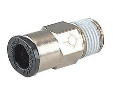 M6 - 4mm Meter-Out Brass Straight Check Valve