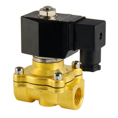 Solenoid Valve DF-SA 1/2'' brass FKM 0-10bar 24V AC