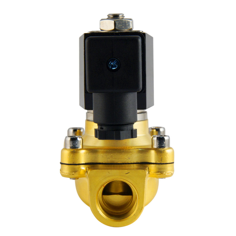 Solenoid Valve DF-SA 1/2'' brass FKM 0-6bar 24V DC