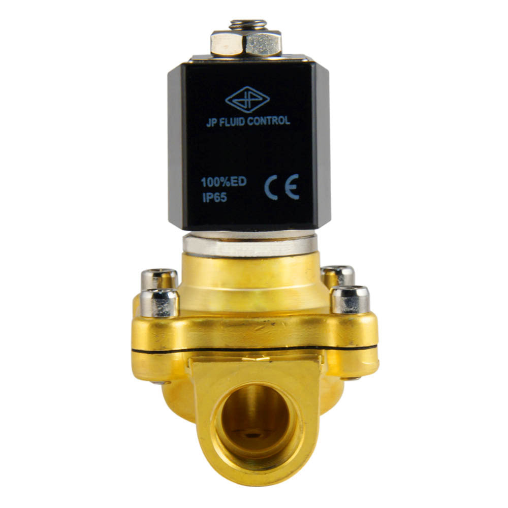 Solenoid Valve DF-SA 1/2'' brass FKM 0-10bar 24V AC