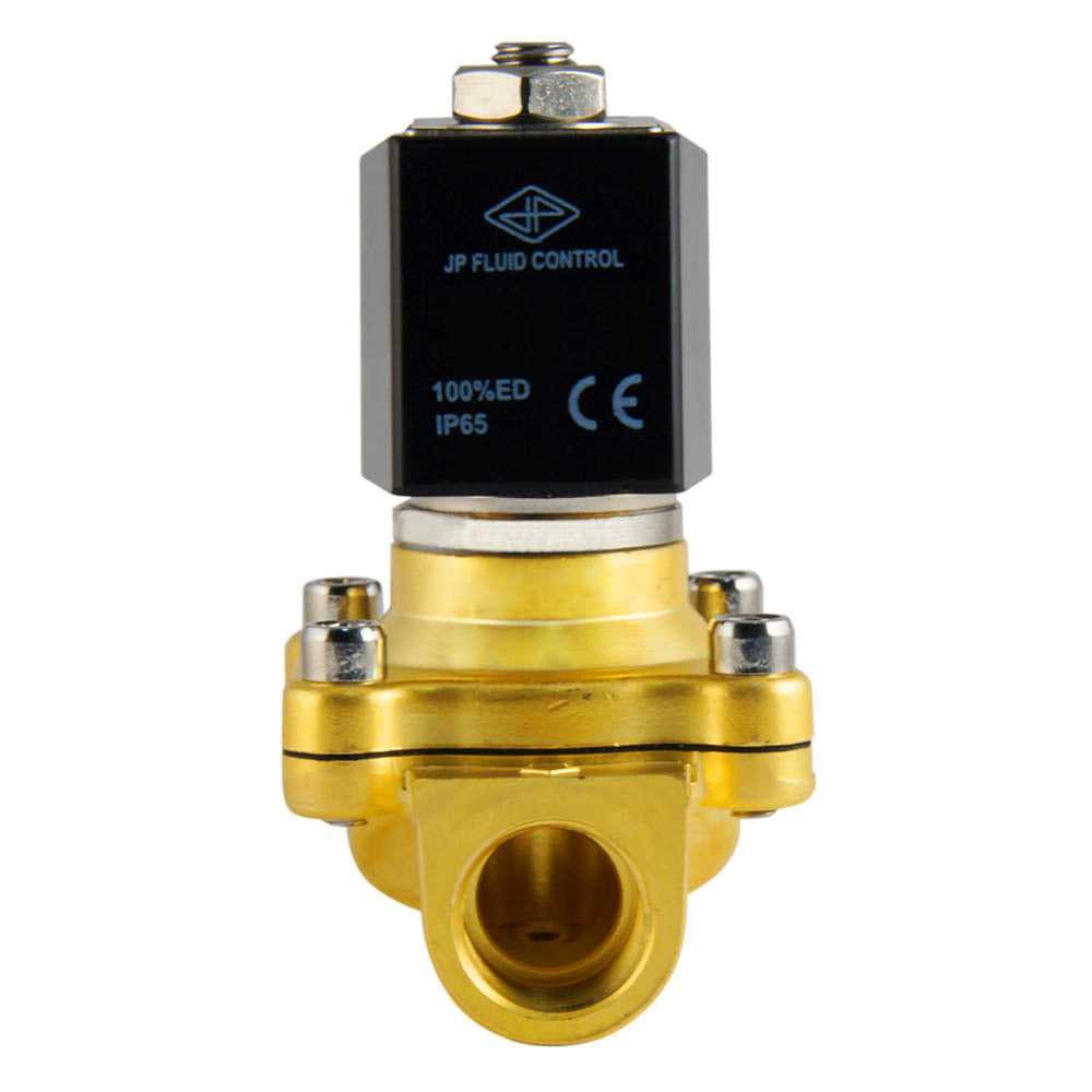 Solenoid Valve DF-SA 1/2'' brass EPDM 0-10bar 120V AC