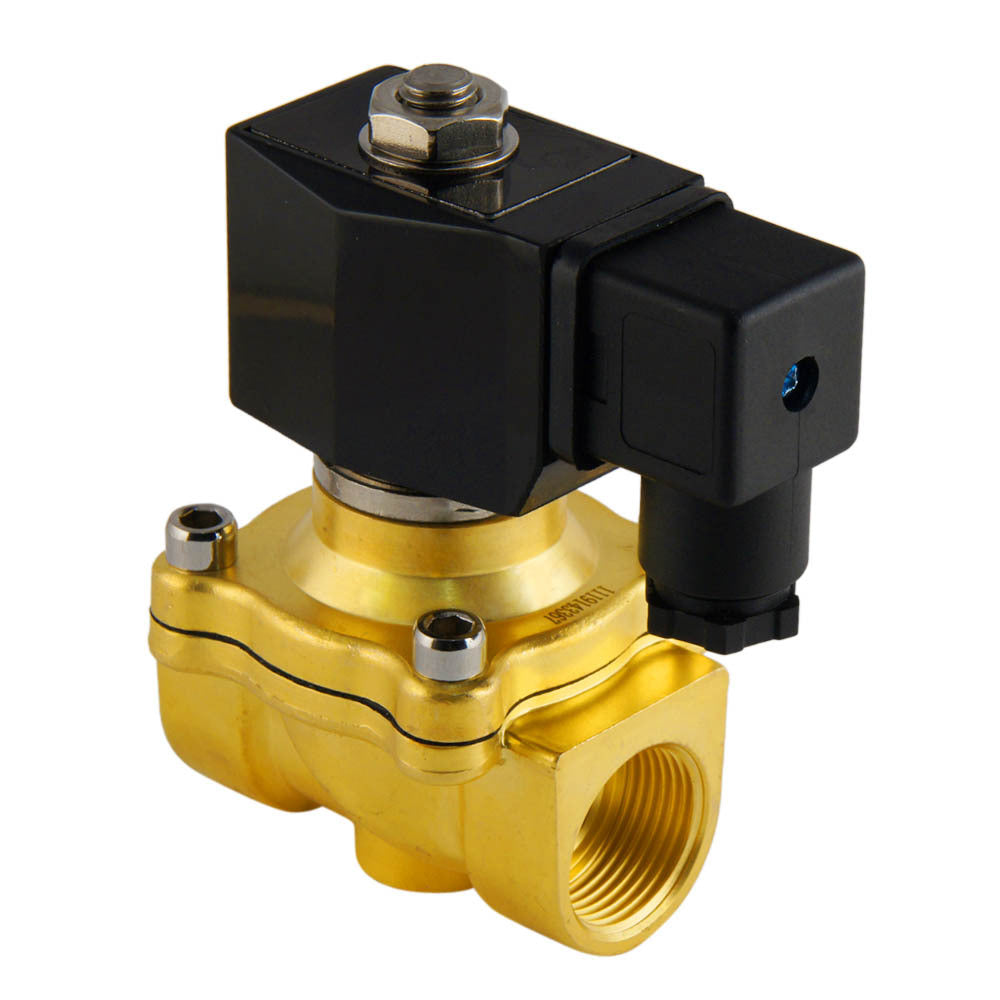 Solenoid Valve DF-SA 3/4'' brass FKM 0-10bar 120V AC