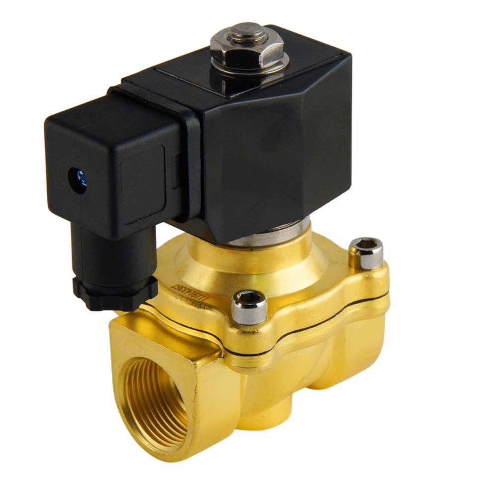 Solenoid Valve DF-SA 3/4'' brass FKM 0-10bar 120V AC