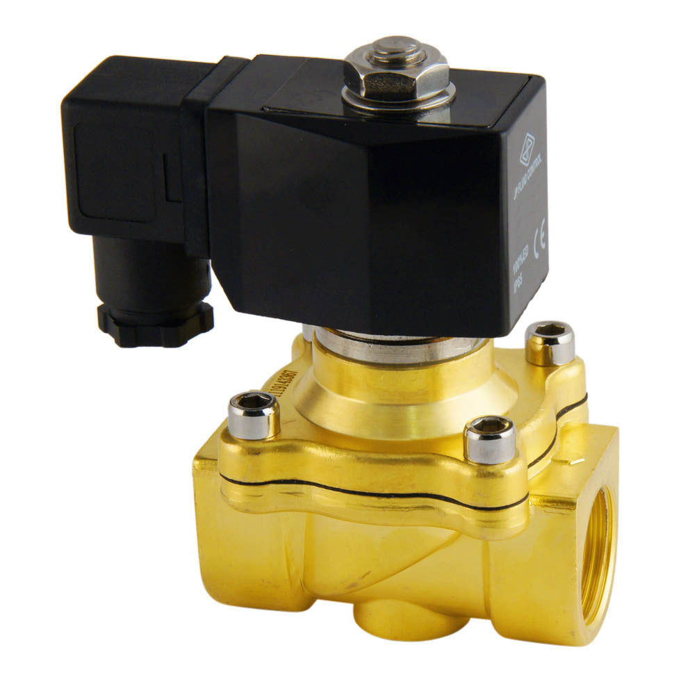 Solenoid Valve DF-SA 3/4'' brass FKM 0-10bar 120V AC