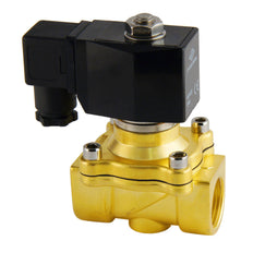 Solenoid Valve DF-SA 3/4'' brass FKM 0-10bar 120V AC
