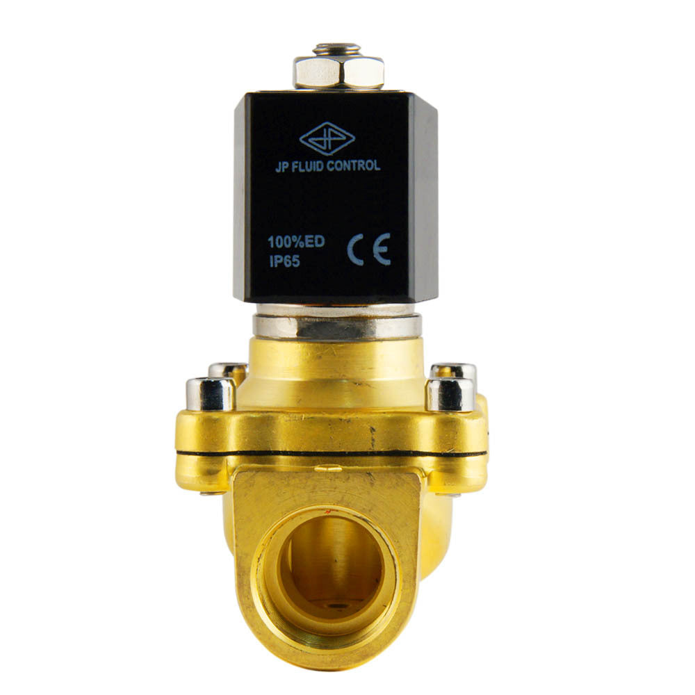Solenoid Valve DF-SA 3/4'' brass FKM 0-10bar 120V AC