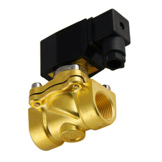 Solenoid Valve DF-SA 3/4'' brass FKM 0-6bar 24V DC