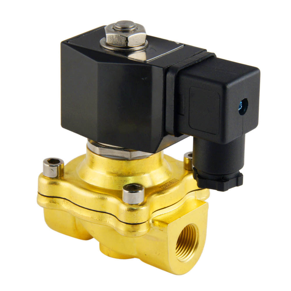Solenoid Valve DF-SA 3/8'' brass FKM 0-6bar 24V DC
