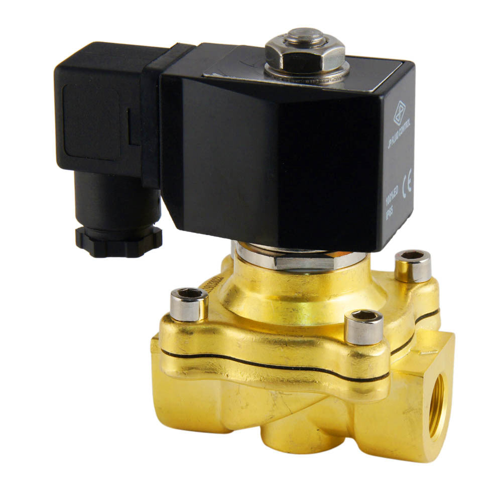 Solenoid Valve DF-SA 3/8'' brass FKM 0-10bar 24V AC