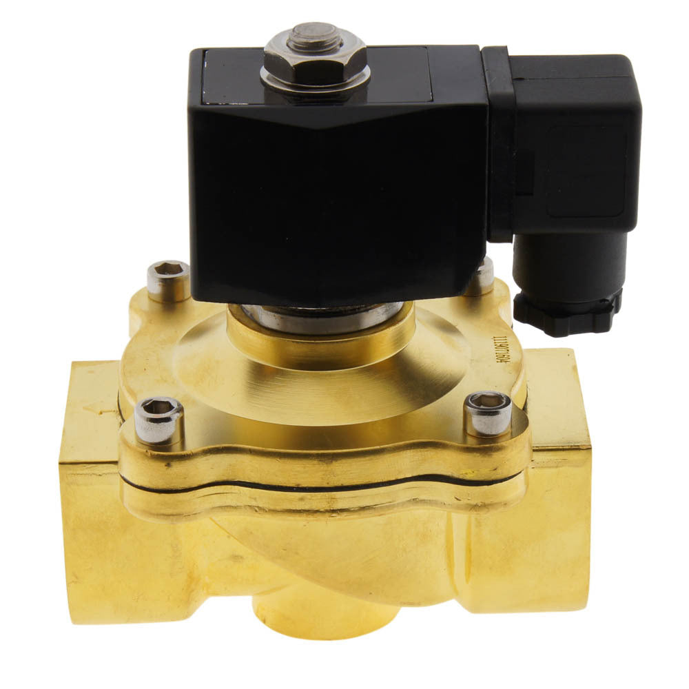 Solenoid Valve DF-SA 1'' brass FKM 0-10bar 24V AC