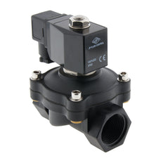 Solenoid Valve DF-SA 1'' Nylon FKM 0-6bar 12V DC