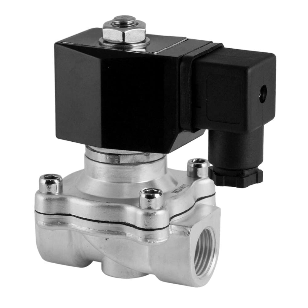 Solenoid Valve DF-SA 1/2'' stainless steel FKM 0-6bar 24V DC
