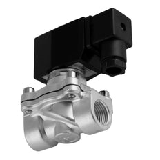 Solenoid Valve DF-SA 1/2'' stainless steel FKM 0-6bar 24V DC