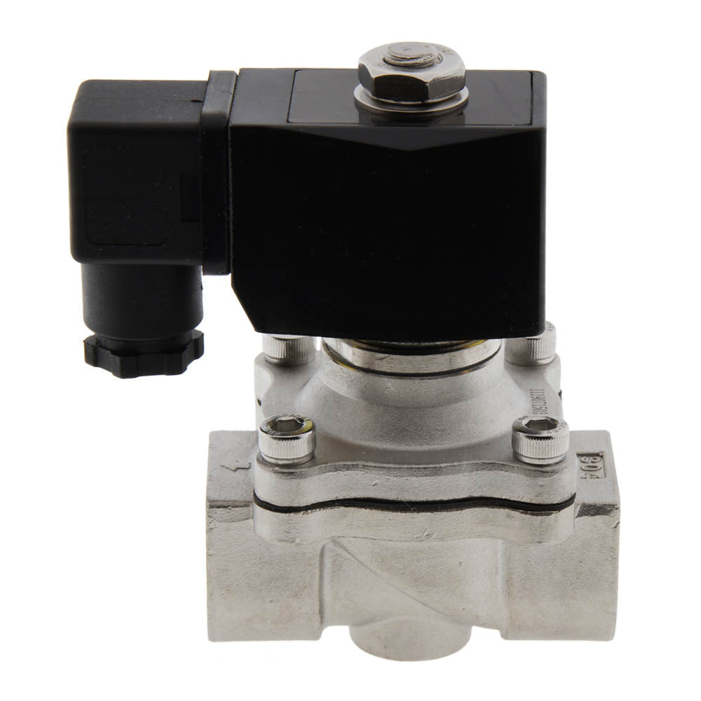 Solenoid Valve DF-SA 3/4'' stainless steel FKM 0-6bar 12V DC