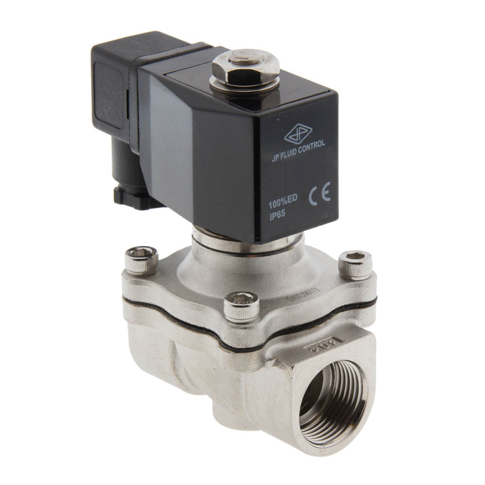 Solenoid Valve DF-SA 3/4'' stainless steel FKM 0-10bar 24V AC