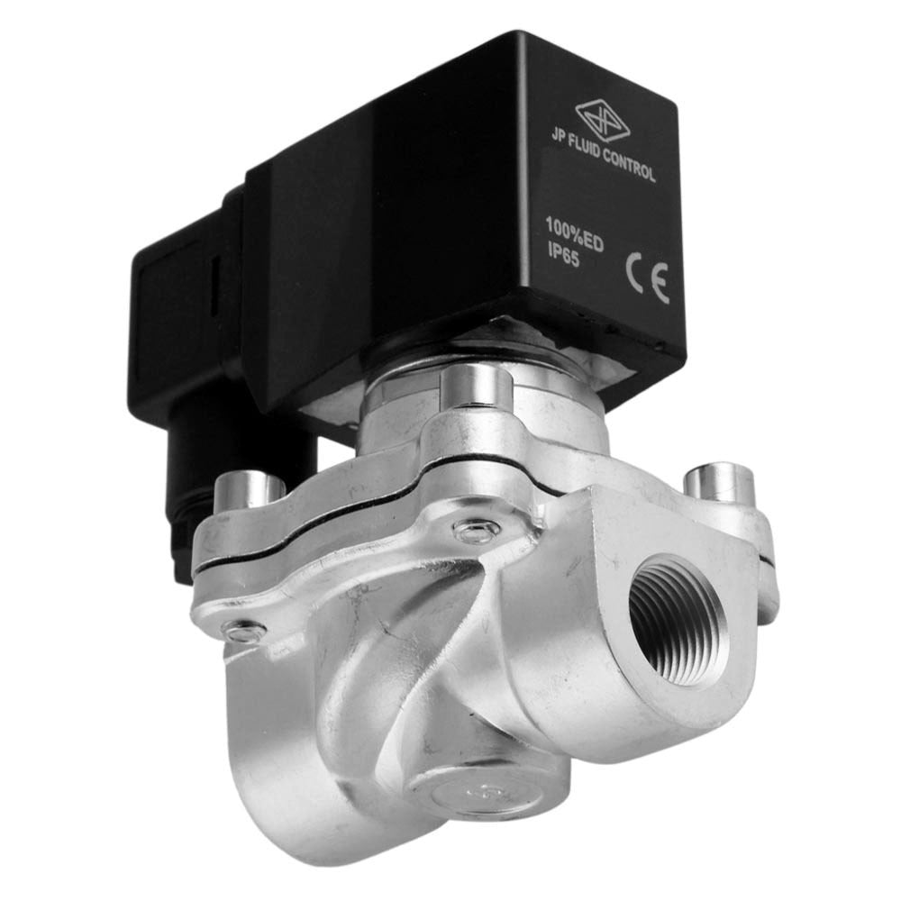 Solenoid Valve DF-SA 3/8'' Stainless Steel FKM 0-10bar 380V AC
