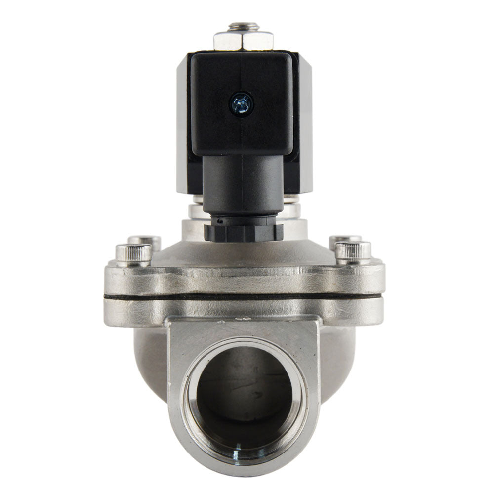 Solenoid Valve DF-SA 1'' stainless steel FKM 0-10bar 24V AC