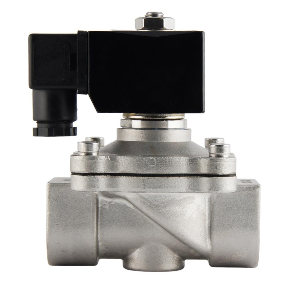Solenoid Valve DF-SA 1'' stainless steel FKM 0-10bar 24V AC