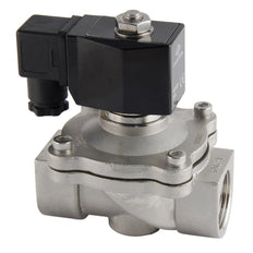 Solenoid Valve DF-SA 1'' stainless steel FKM 0-6bar 24V DC