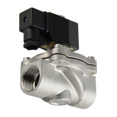 Solenoid Valve DF-SA 1'' stainless steel FKM 0-10bar 24V AC