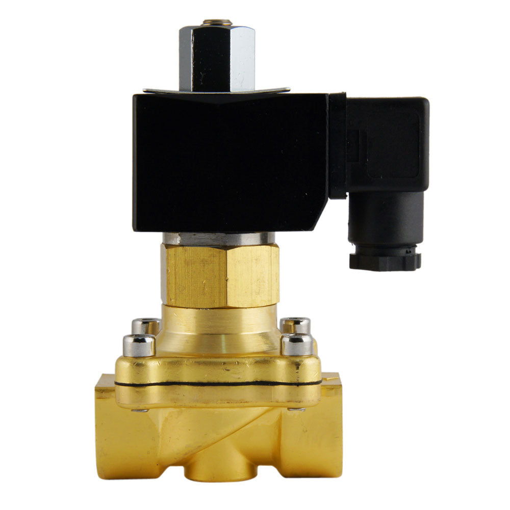Solenoid Valve DF-SB 1/2'' NO brass EPDM 0-5bar 120V AC