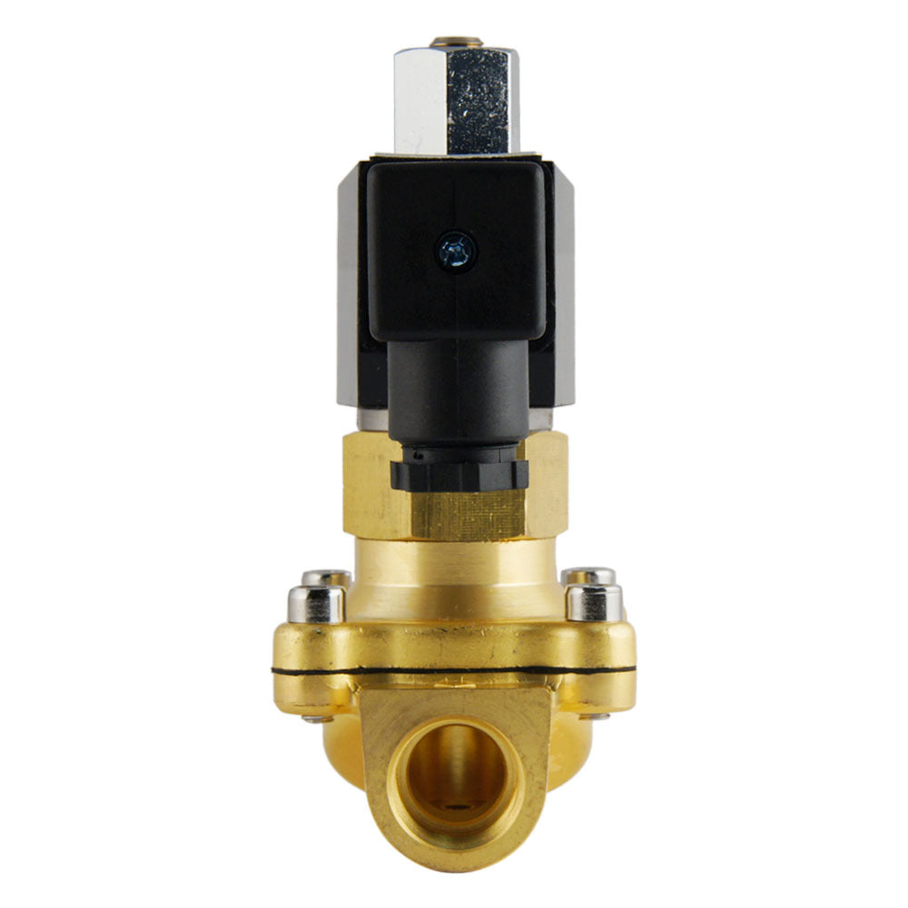 Solenoid Valve DF-SB 3/8'' NO brass FKM 0-5bar 380V AC