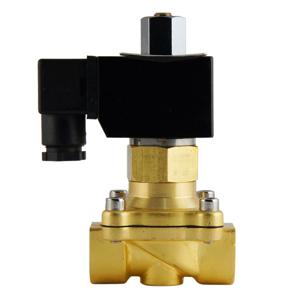 Solenoid Valve DF-SB 1/2'' NO brass EPDM 0-5bar 120V AC