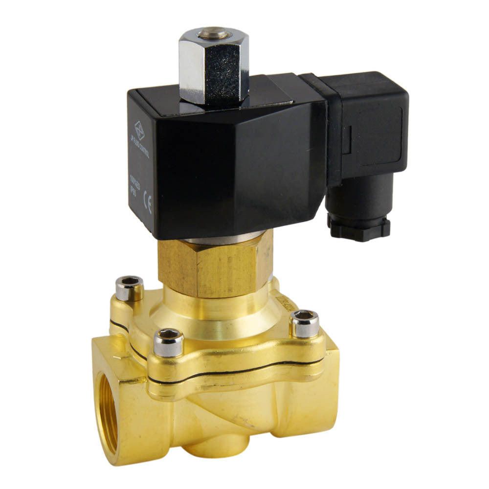 Solenoid Valve DF-SB 3/4'' NO brass FKM 0-3bar 12V DC