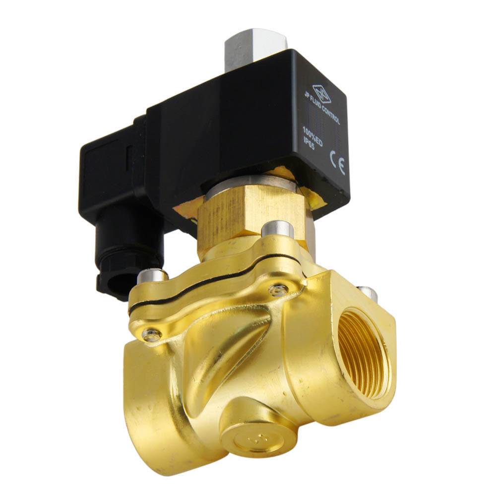 Solenoid Valve DF-SB 3/4'' NO brass FKM 0-5bar 120V AC