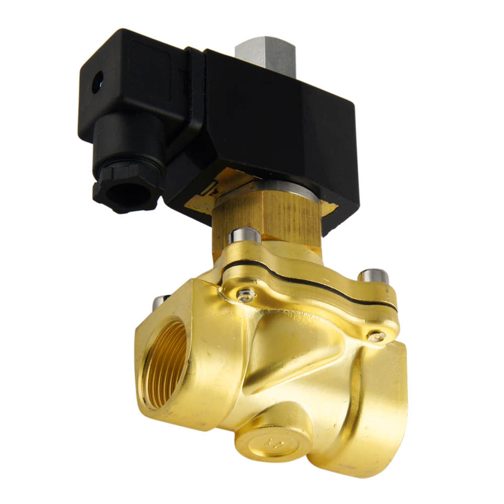 Solenoid Valve DF-SB 3/4'' NO brass EPDM 0-5bar 120V AC