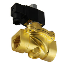 Solenoid Valve DF-SB 1'' NO brass FKM 0-5bar 380V AC