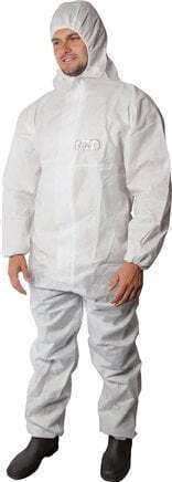 Disposable Overalls Size XL 4-ply SMMS 60g/m2