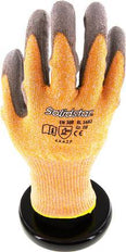 Protective Gloves Fine Knit Special Fabric PU Coating Size 9 [12 Pieces]