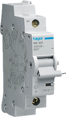 Hager Tbv instal.- en aardl.autom. Undervoltage release 230V | MZ206