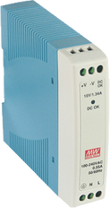 Mean Well MDR DC Power Supply 24V | MDR-10-24
