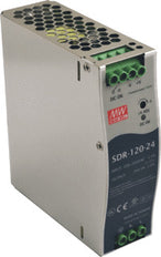 Mean Well SDR DC Power Supply 24V | SDR-120-24