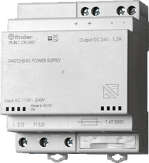 Finder 78 DC Power Supply 24V | 78.36.1.230.2401