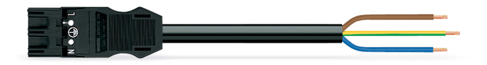 B2ca Pre-Assembled Cable 3G2.5 4M Black - 771-9293/3217-401