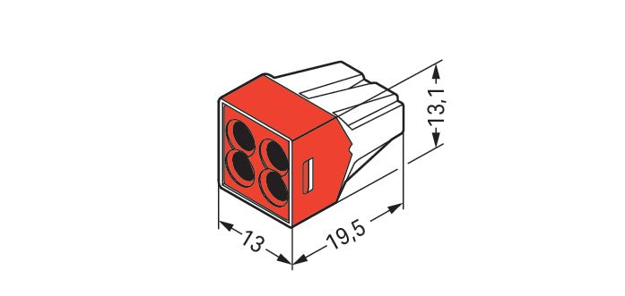 Wago Weldclamp - 773-604 [100 Pieces]
