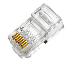 Unshielded RJ45 Modular Plug For Flexible Cables Cat3 - 183008 [50 Pieces]
