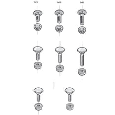 Legrand Cablofil Connection Piece Cable Support System - CM801014 [100 Pieces]