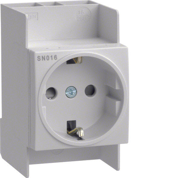 Hager SN Wall Outlet Modular - SN016