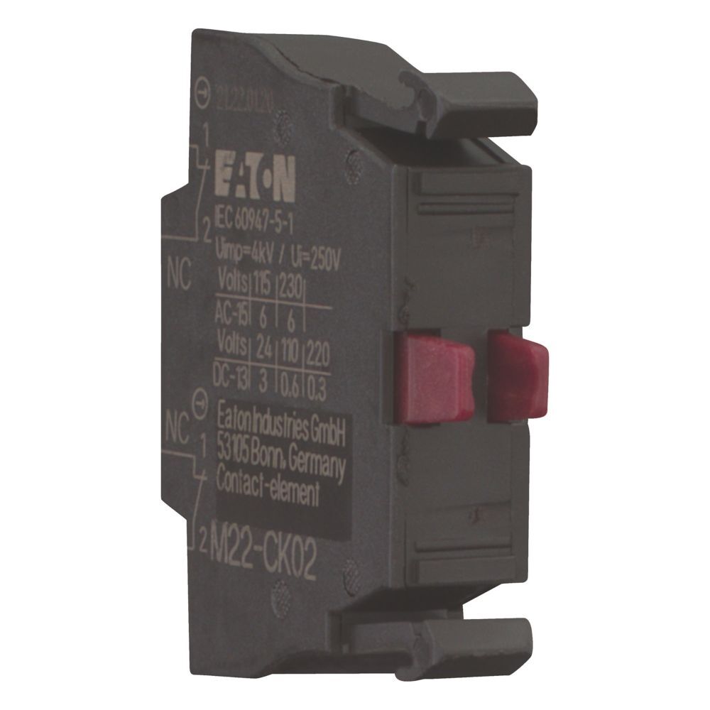 EATON INDUSTRIES Auxiliary Contact Block - 107899