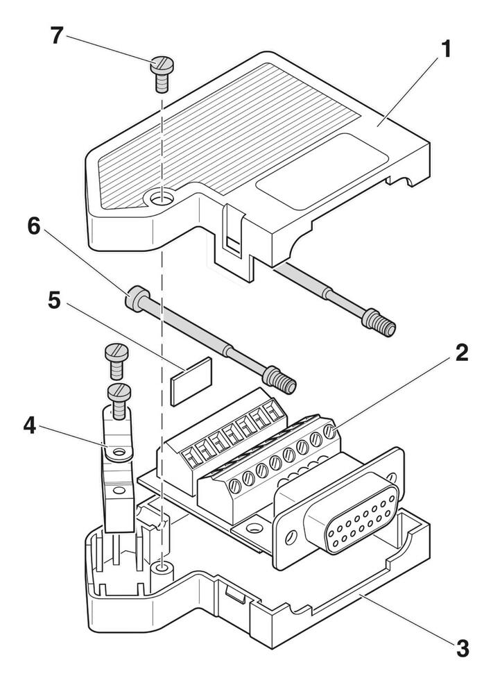Phoenix Contact Sub-D Connector - 2761596
