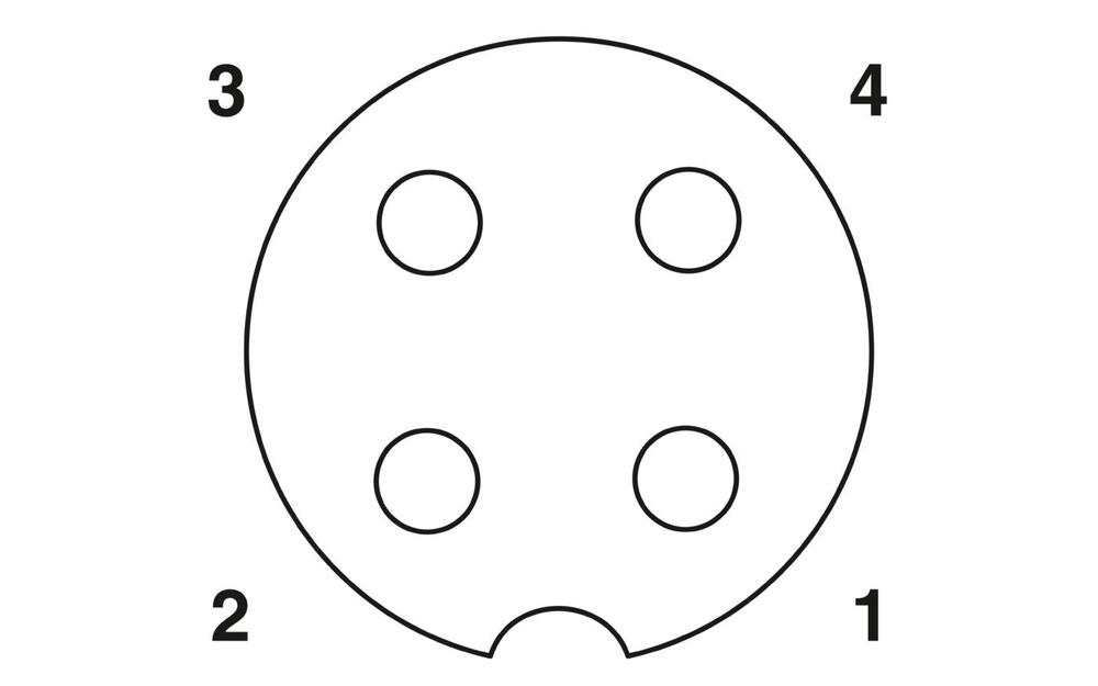 Phoenix Contact Sensor/Actor Cable With Connector - 1683002