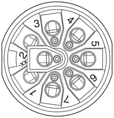 Phoenix Contact Round (Industrial) Connector - 1513334
