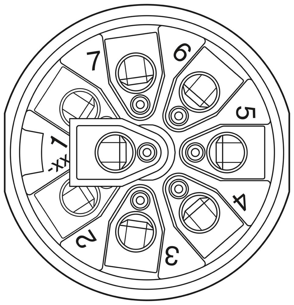 Phoenix Contact Round (Industrial) Connector - 1513347