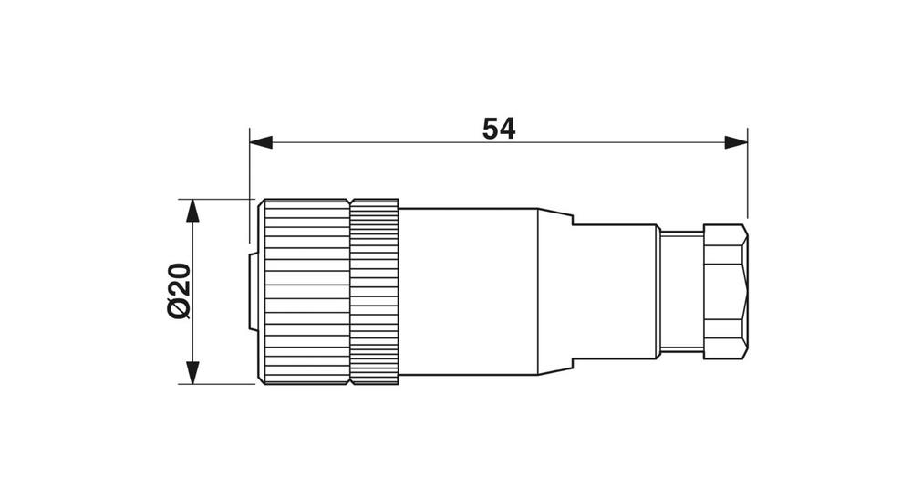 Phoenix Contact SACC Ronde (Industrial) Connector - 1543029