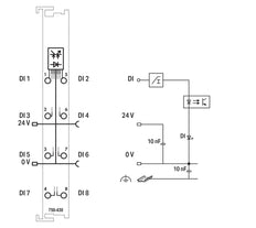 Wago Fieldbus, Decentralized Peripheral - Analog Input And Output Module - 750-430