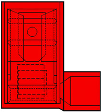 Klemko IS Core Connector round/flat - 101275 [100 Pieces]